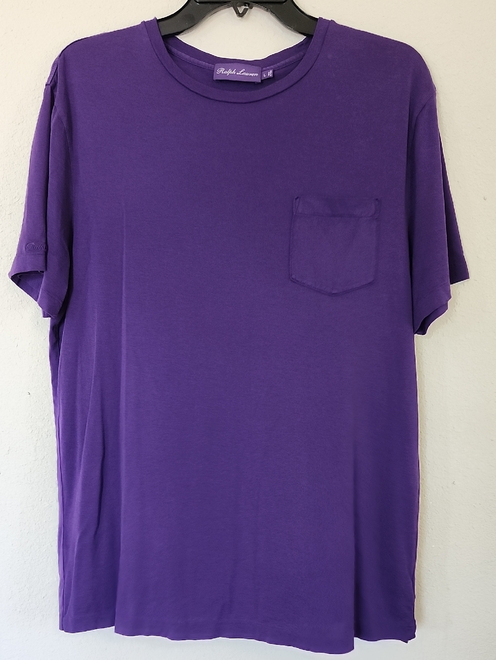 Ralph Lauren Purple Label Men's Short Sleeve Pocket Crew Tee. Sz L.